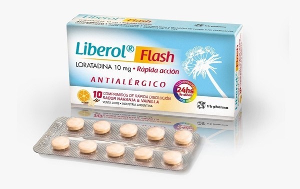 Ultraflex Liberol Flash Loratad 10 Mg X 10 Comprimidos