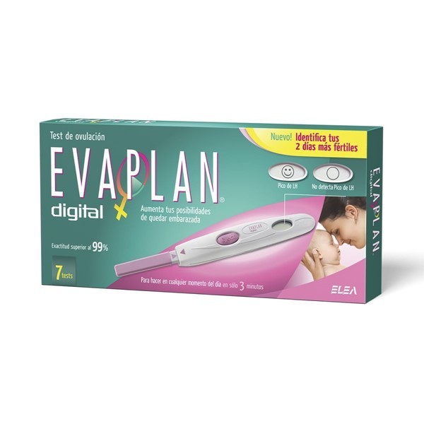 Evatest Test de Embarazo Digital (7 Unidades) alt