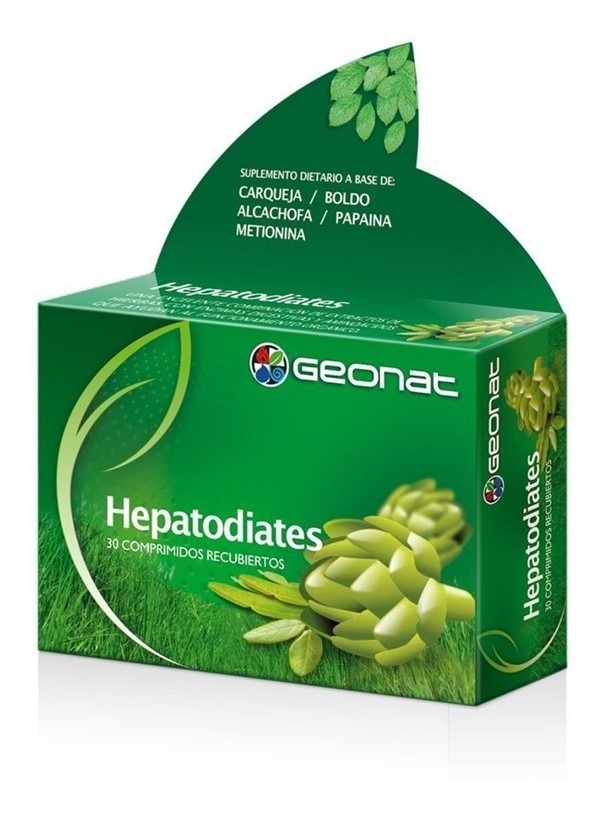 Geonat Hepatodiates (30 Comprimidos) #1
