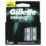 Cartuchos Para Afeitar Gillette Mach3 2 Unidades #3