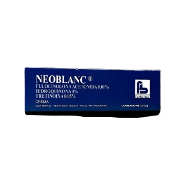 Fortbenton Neoblanc Fluocinolona + Hidroquinona + Asoc. Crema x 15 g #1