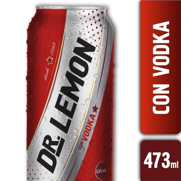 Aperitivo Dr Lemon Con Vodka Lata X 473 Ml #1