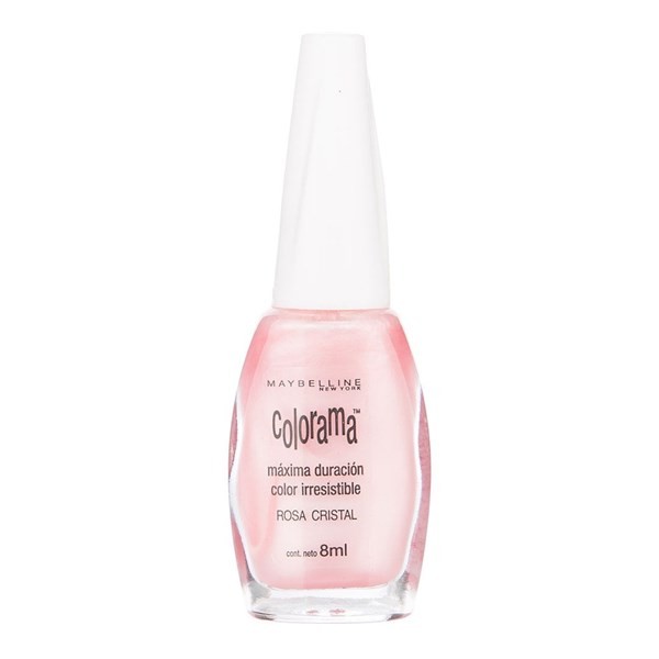 Esmalte de uñas Maybelline Colorama Perlado Tono Rosa Cristal alt