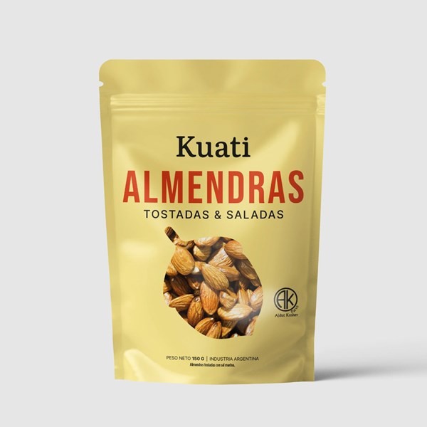 Almendras Kuati Tostadas Y Saladas 150 grs #1