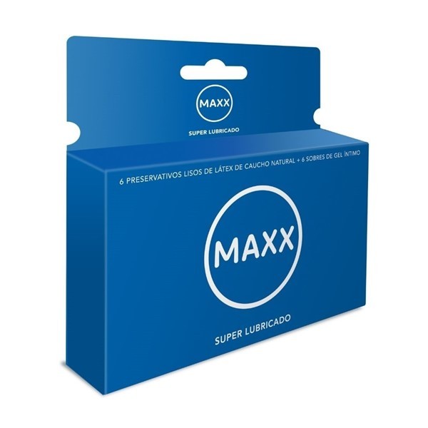 Maxx Preservativos Super Lubricados (6 Unidades) alt