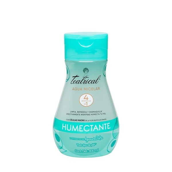 Teatrical Agua Micelar Humectante (600 Ml)