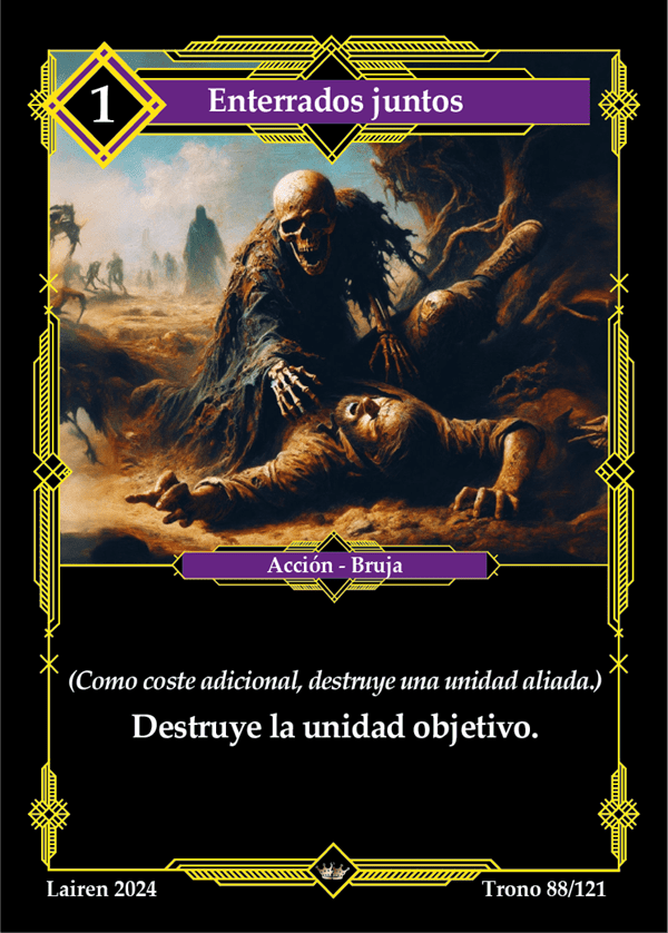 088 Enterrados Juntos 1ra Edicion - Coste 1 #1