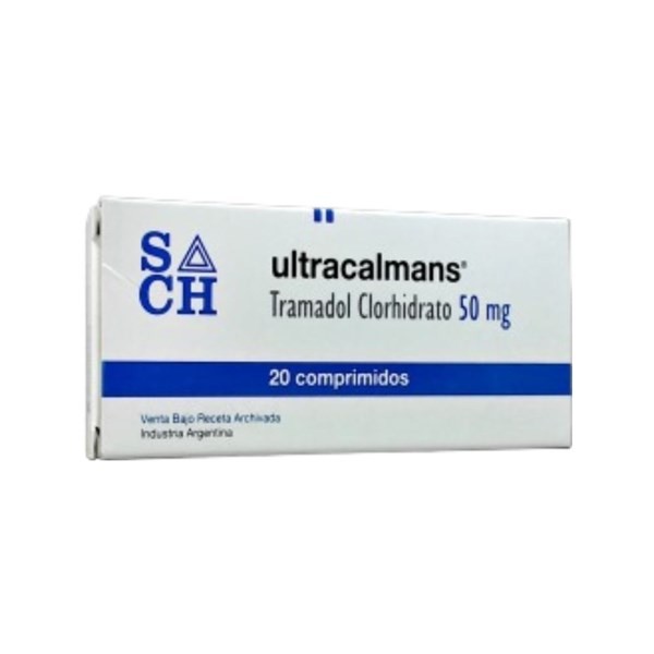 Soubeiran Chobe Ultracalmans Tramadol 50 Mg x 20 Comp #1