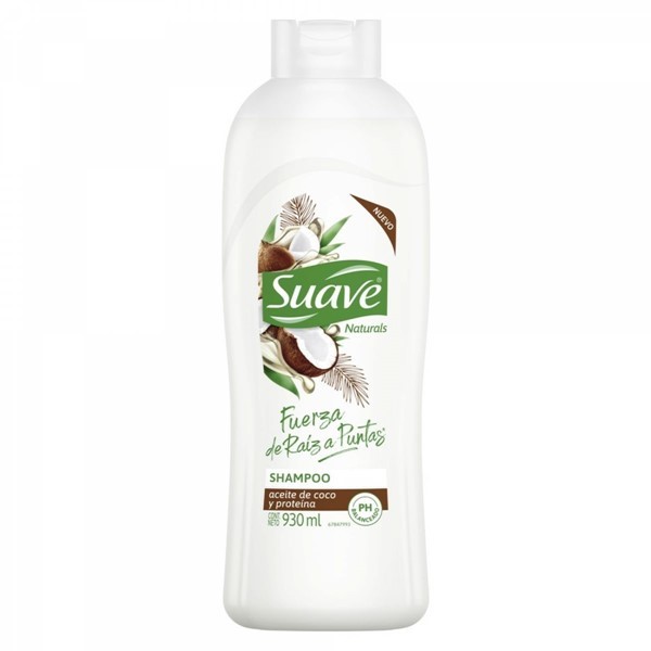 Suave Shampoo naturals coco y leche 930 ml alt