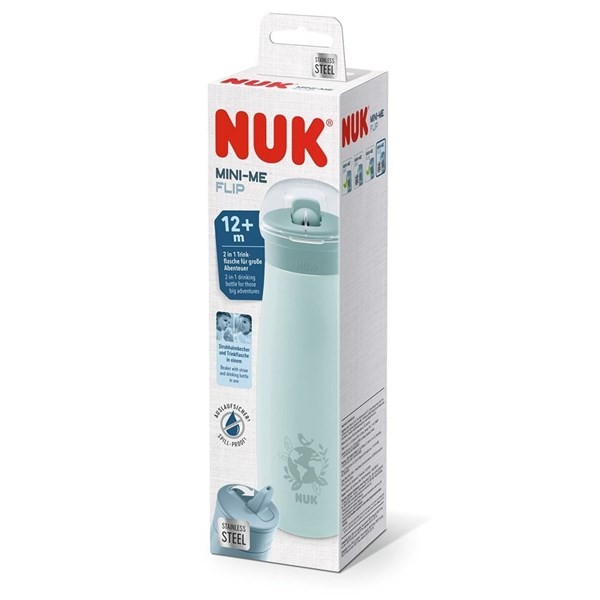 Vaso Nuk Mini-Me Sip 12 +m Tierra Color Verde x 500 ml #1