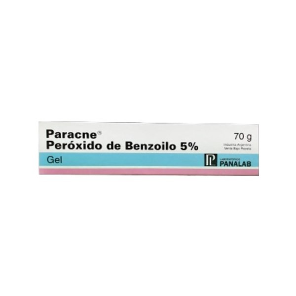 Panalab Paracne Benzoílo,Peróxido 5% Gel x 70 g