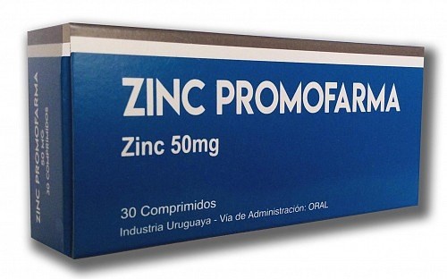 ZINC 50 mg | 30 comprimidos #1
