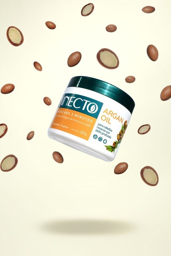 Inecto Máscara 3Minutos Argán Oil 300 g alt