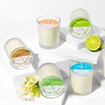 Organic Shop Vela Vegetal en Vaso Verbena Y Fresias #2