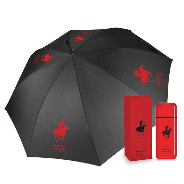 Set Wellington Polo Club Edp Rojo x 90 ml + Paraguas #1