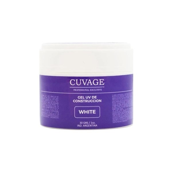 Cuvage Gel Para Construcción de Uñas Esculpidas 30 gr 000 blanco_#fff #1