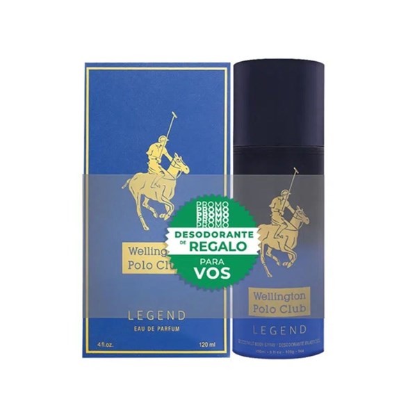Wellington Polo Club Set Polo Club Legend Edp 90 Ml + Deo Tamaño 2 Unid #1