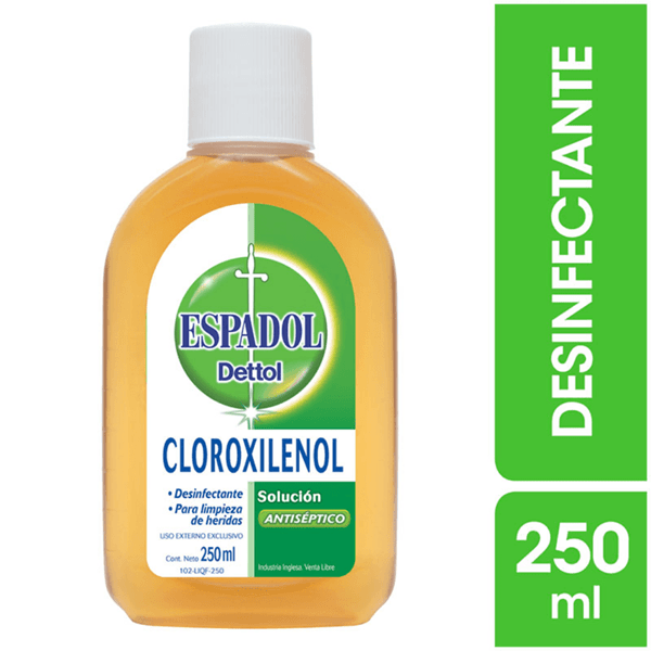 Espadol Dettol Antiséptico Solución X 250ml