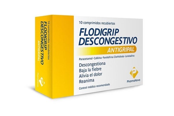 FLODIGRIP DESCONGESTIVO X 10 COMPRIMIDOS #1