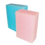 Estilo Spa Esponja de Baño Rectangular Mediana (2 Unidades) #1