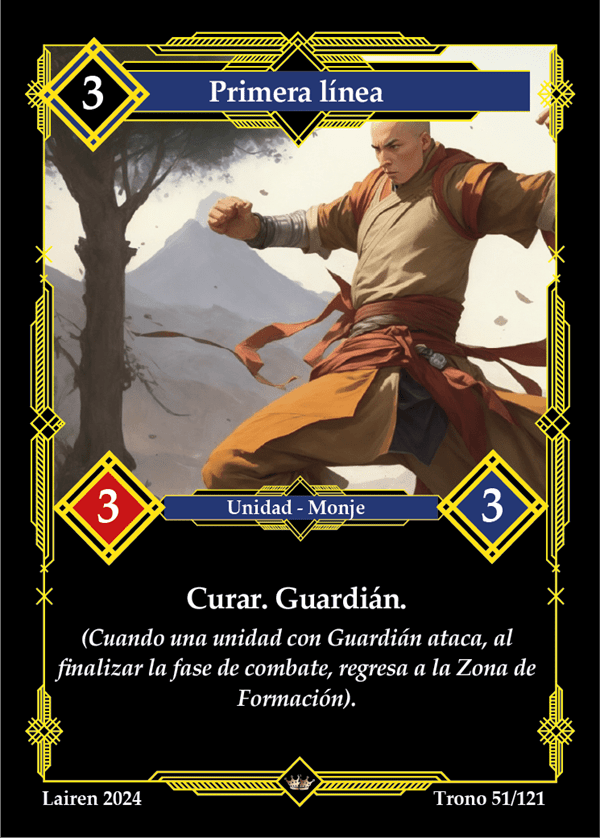 051 Primera Linea 1ra Edicion - Coste 3 #1