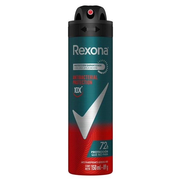 Desodorante Aerosol Protection Men Rexona 150 Ml. #1