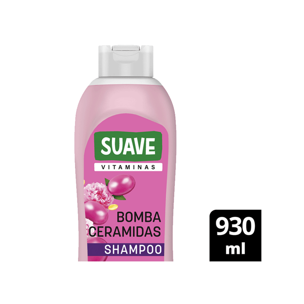 Shampoo Suave Vitaminas Bomba Ceramidas x 930 ml 950 ml #1