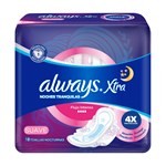 Toalla Femenina Always Xtra Nocturna Suave Con Alas 8 uni #1