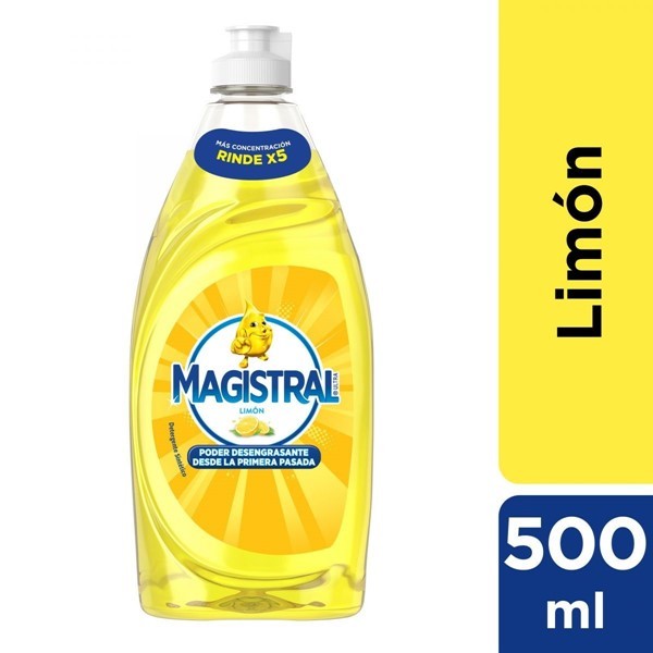 Magistral Detergente Ultra Limón 500 ml