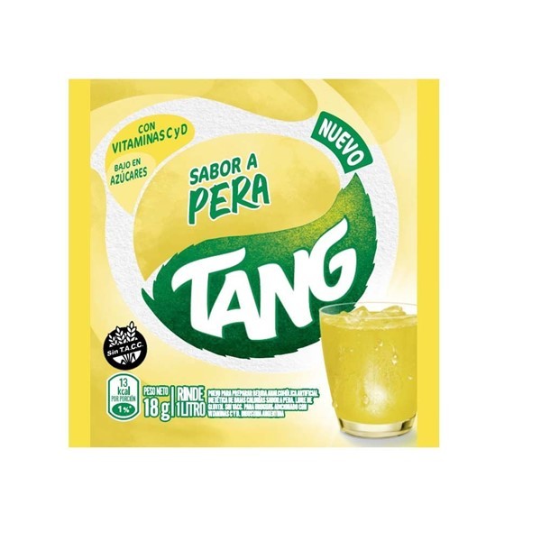 Jugo En Polvo Tang Pera Vitcd 18gr #1