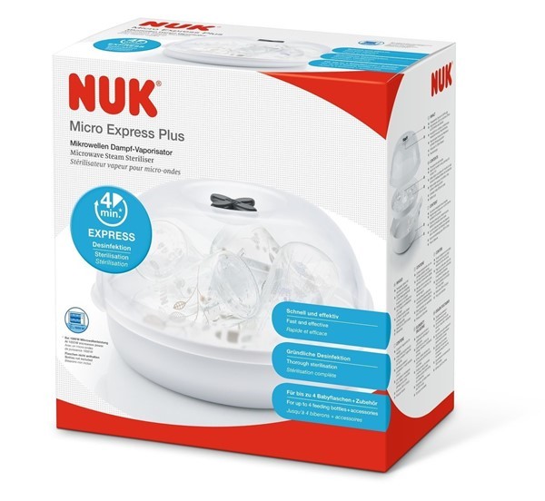 Esterilizador a Vapor Nuk Micro Express Plus