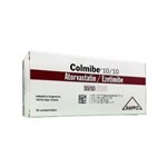 Raffo Colmibe Atorvastatín + Ezetimibe 10 / 10 Mg x 30 Comp #1