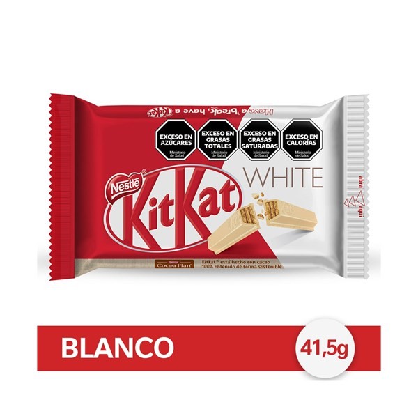 Tableta De Chocolate Blanco Kit Kat 41.5 G. #1
