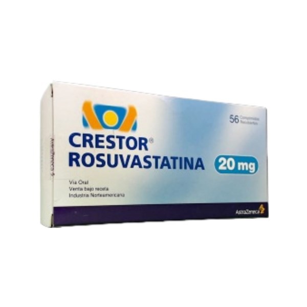 Astrazeneca Crestor Rosuvastatina 20 Mg x 56 Comp