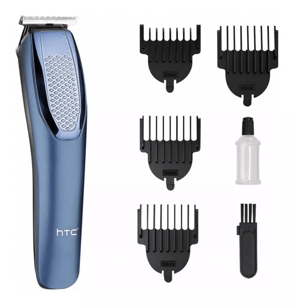 Htc Maquina Corta Pelo Barba Recargable Inalámbrica Reyofertas Color Azul