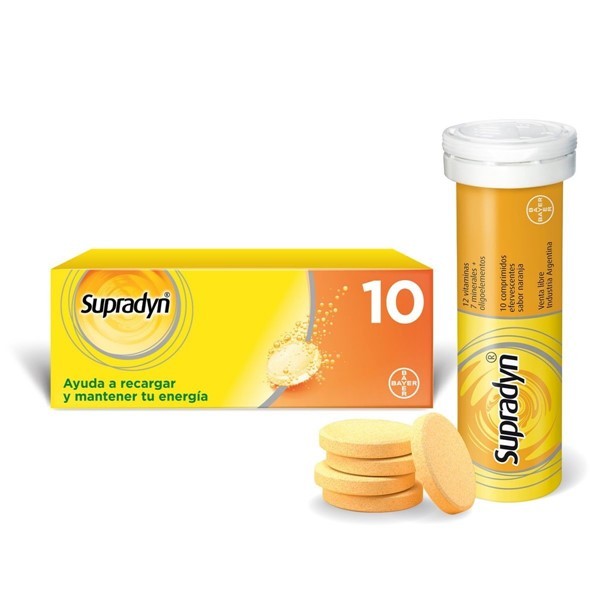 Supradyn Suplemento Nutricional Tabletas Efervescente (10 Unidades) alt