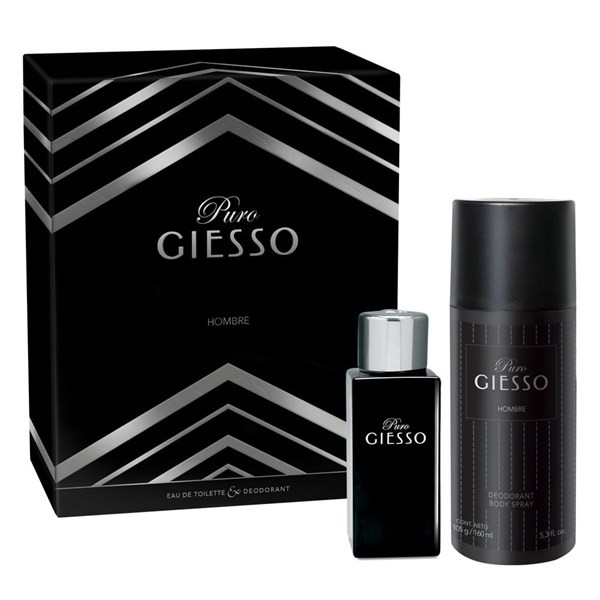 Giesso Set Puro Edt 50 ml + Deo 2 Unid