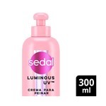 Crema Para Peinar Sedal Luminous Uv 300 ml #1