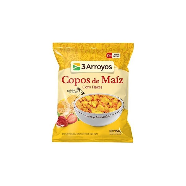Copos De Maíz 3 Arroyos 150 Gr #1