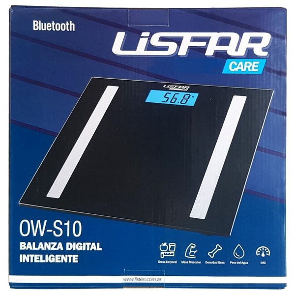 Lisfar Balanza Digital Bluetooth 180 kg #1