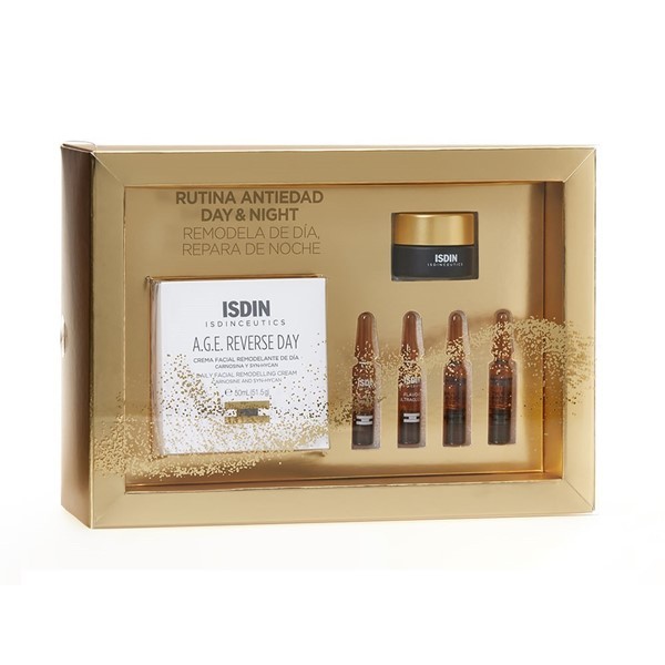 Pack Isdin A.G.E Reverse Day x 50 ml + Ampolla Flavo-c Day/Night 2+2 + Crema Mini Age Reverse Night #1