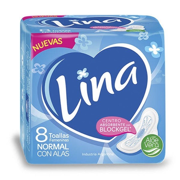 Lina Toalla Incontinencia Con Alas 8 (Unidades) alt