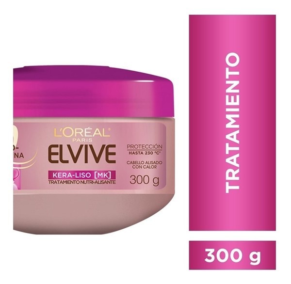Elvive Crema de Tratamiento Kera-Liso 300 ml