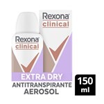 Antitranspirante En Aerosol Rexona Clinical Extra Dry 3x 150 Cc. #1
