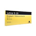 Roemmers Lotrial D-20 Enalapril + Hidroclorotiazida x 30 Comp #1