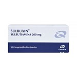 Sulbuxin 200 Mg | 30 Comprimidos | Sulbutiamina #1