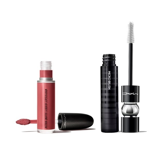 Mac Retro Matte Liquid Lipcolour Presentación Maquillaje 2 U #1