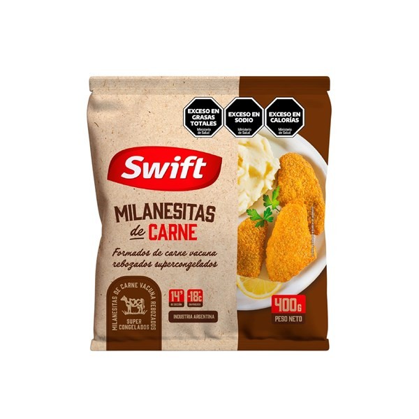 Milanesitas de Carne Swift 400 Grs #1