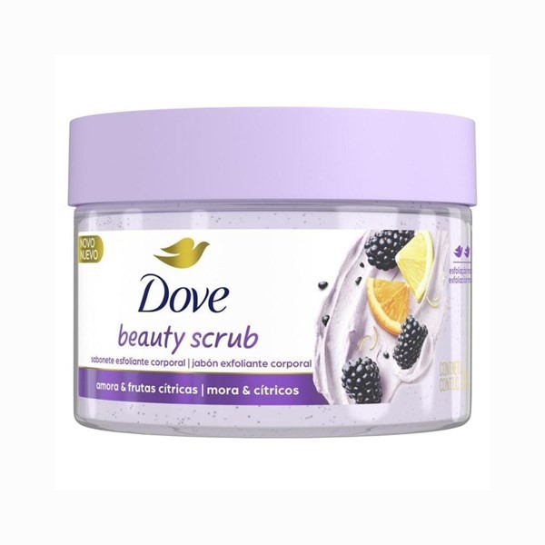Jabón Exfoliante Corporal Dove Mora Y Cítricos x 280 g #1