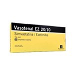 Roemmers Vasotenal Ez Ezetimibe + Simvastatin 20 / 10 Mg x 30 Comp #1